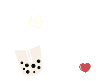 Dot Boba Sticker by DingteaOfficial