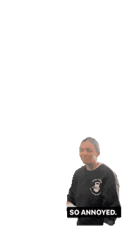 Annoyed Sticker by Get FineR Program