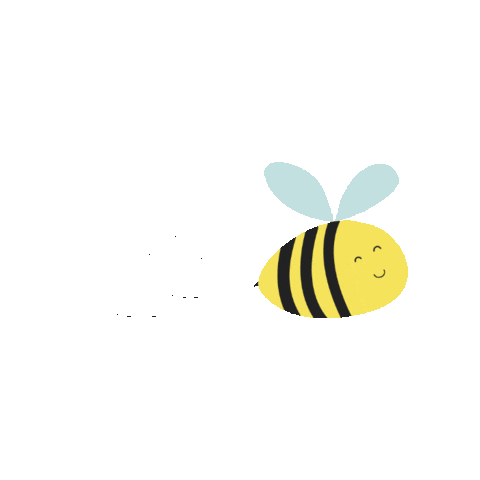 Cute Bee Sticker by Luma.ae