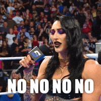 I Dont Think So No Way GIF by WWE