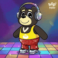 Bonk Joyful Dancing GIF by Buddies for Paws