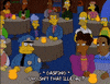 Scared Season 9 GIF by The Simpsons