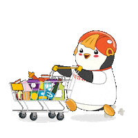 Shopping Shop Sticker by Pudgy Penguins