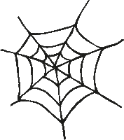 Spider Web Halloween Sticker by krima&isa