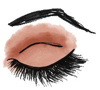 bellashes look eye cosmetics lashes Sticker