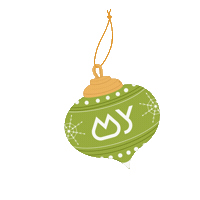 Happy Christmas Tree Sticker by @myhomemaderavenna