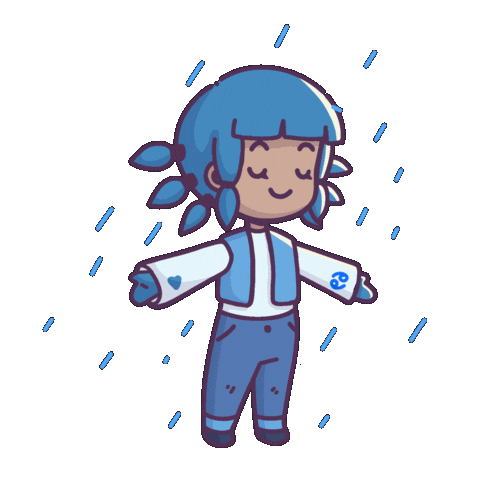 Happy Rain Sticker by Castaways
