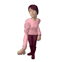 3D Portrait Sticker by Originals