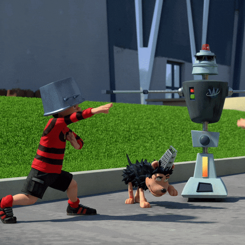 Dennis And Gnasher Unleashed Dance GIF by Beano Studios