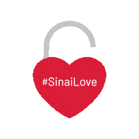 Red Heart Love Sticker by Sinai Health Foundation