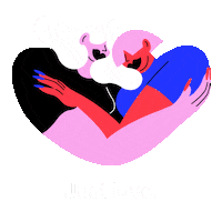Love Is Love Heart Sticker by NETFLIX
