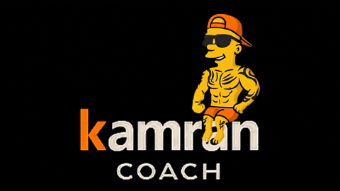 Анимированный логотип Kamran Coach