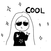 natalycomics cool nice chill glasses GIF