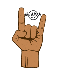 HardRockBrand rock cafe hard hardrock Sticker