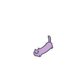 Cat 歩く Sticker by arisanojima