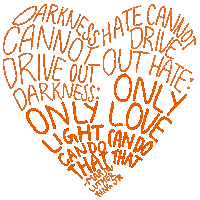 Martin Luther King Jr Love Sticker