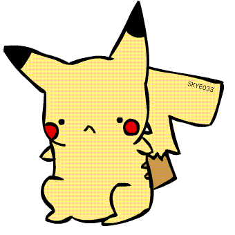 pokemon pika STICKER