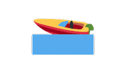 emojivid travel emoji emojivid speedboat Sticker