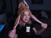 Bunny Streamer GIF