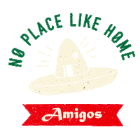 AmigosMexican home amigos mexican place Sticker