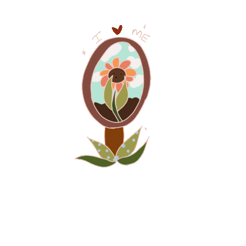 parishmap love illustration sticker flower Sticker