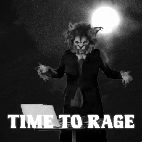 Angry Vintage GIF by Modern Monsters