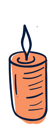 Candle Sticker by Energy Muse