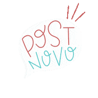 kalligraphe post newpost lettering balloon Sticker