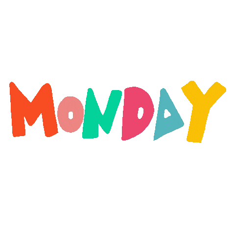 Work Monday Sticker