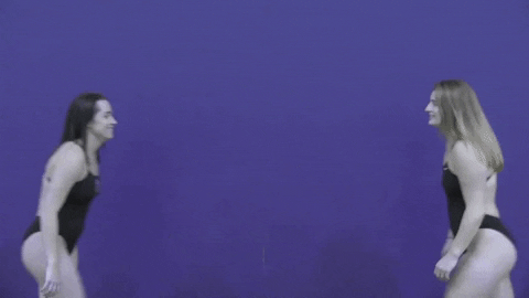 Swimming GIF by Linfield Athletics