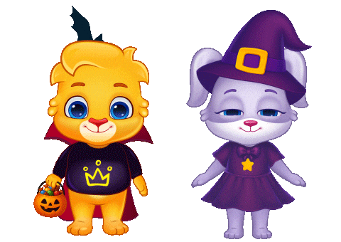 Halloween Horror Sticker by Lucas and Friends by RV AppStudios