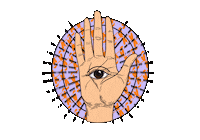 Evil Eye Hamsa Hand Sticker by Bélu & Co.