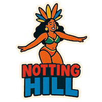 Notting Hill Carnival Tfl Sticker by Transport for London