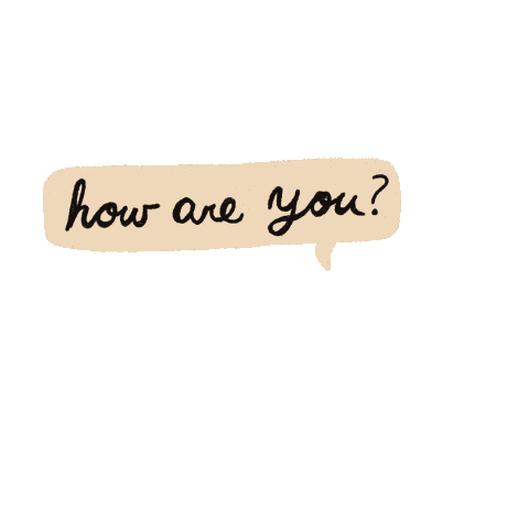 allisonoliviamoon giphyupload new post mental health how are you Sticker