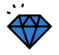 Alloprof heart rainbow fire eye Sticker