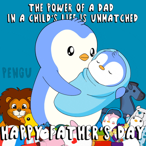 Fathers Day Penguin GIF by Pudgy Penguins