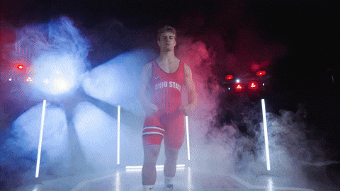 Ohio State Wrestling GIF by Ohio State Athletics