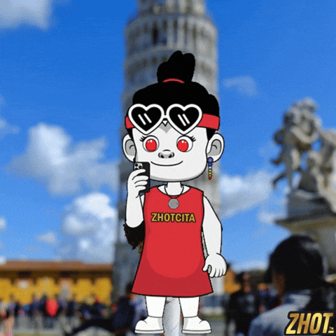 Leaning Tower Italy Travel GIF by Zhotcita