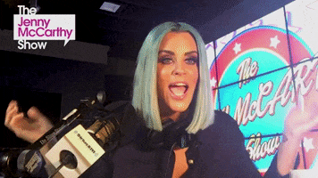 radio hello GIF by The Jenny McCarthy Show