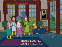 Episode 7 Easter GIF by The Simpsons