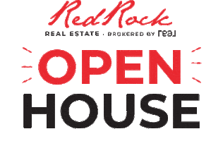 redrockcompanies just listed red rock red rock real estate real broker red rock Sticker