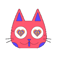 Cat Tripping Sticker