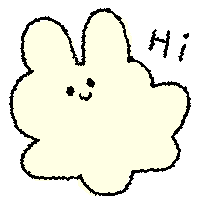 Rabbit 토끼 Sticker