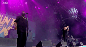 glastonbury festival 2017 GIF by Run The Jewels