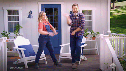happy amy poehler GIF by Making It