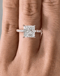 ShivShambuDiamonds princess diamond ring shiv GIF