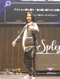 Long Hair Kick GIF