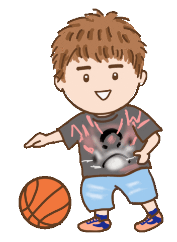 Basketball Enjoy Sticker by rico