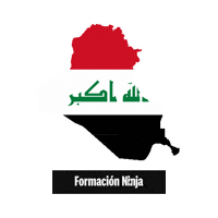 Iraq Flag Sticker by Formación Ninja