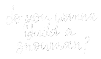 Snow Man Sticker